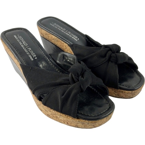Donald J. Pliner Shoes - Donald J Pliner Charm S1 Cork Sandal Wedges